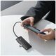 Baseus USB to 4x USB3.0 Hub, Type-C, 0.25m - Baseus Lite Series (WKQX030001) - Black 6932172606183 έως 12 άτοκες Δόσεις