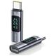 Adapter USB-C - USB-C Digital Display 100W USAMS AU18 SJ682TC01 (US-SJ682) steel/aluminum 6958444908991