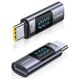 Adapter USB-C - USB-C Digital Display 100W USAMS AU18 SJ682TC01 (US-SJ682) steel/aluminum 6958444908991