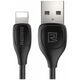 Cable USB iPhone Lightning 1m Fast Charging Remax LESU black 6972174158341