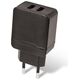 Setty charger 2x USB 2,4A black 5900495758392