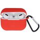 Case for Airpods Pro red with hook 5900495825438