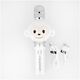 Maxlife Bluetooth microphone with speaker Animal MX-100 white 5900495852748