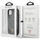 Guess case for iPhone 11 GUHCN61PU4GHBK gray hard case 4G Triangle Collection 3666339016272