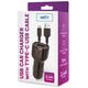 Setty car charger 1x USB 2,4A black + USB-C cable 1,0 m 5900495922007