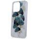 Gold Glam case for Samsung Galaxy S21 leaves 5900495924186