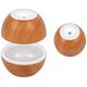 Air Humidifier LTC, 4 colors illuminated, 130ml, light wood 5902270766325