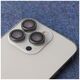 Set of lens glasses for iPhone 15 / 15 Plus black frame (2 pcs) 5900495649768