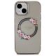 Guess case for iPhone 15 6,1&quot; GUHMP15SHFWFCK black HC MAGSAFE IML FLOWERS WREATH 3666339221287