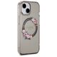 Guess case for iPhone 15 6,1&quot; GUHMP15SHFWFCK black HC MAGSAFE IML FLOWERS WREATH 3666339221287