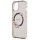 Guess case for iPhone 15 6,1&quot; GUHMP15SHFWFCK black HC MAGSAFE IML FLOWERS WREATH 3666339221287