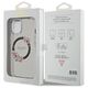 Guess case for iPhone 15 6,1&quot; GUHMP15SHFWFCK black HC MAGSAFE IML FLOWERS WREATH 3666339221287