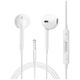 BWOO wired earphones 3.5mm stereo white 6933654801249