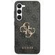 Guess case for Samsung Galaxy A55 GUHCSA554GMGGR black HC PU big 4G metal logo 3666339259570
