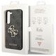 Guess case for Samsung Galaxy A55 GUHCSA554GMGGR black HC PU big 4G metal logo 3666339259570