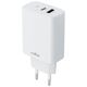 Maxlife MXTC-10-20AC PD QC charger 1x USB-C 1x USB 20W white 5907457789838