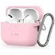Case for APPLE AIRPODS PRO 1 / 2 Tech-Protect Silicone Hook Dusty pink 5906302313341