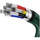 Baseus cable Cafule Metal PD USB-C - USB-C 2,0 m green 100W 6953156202399