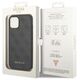 Guess case for iPhone 14 6,1&quot; GUHCP14SG4GFGR gray Basic PC/TPU 4G PU case Gold Logo 3666339094034
