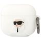 Karl Lagerfeld case for Airpods 3 KLA3RUNIKH white 3D Silicone NFT Karl 3666339087852