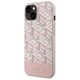 Guess case for iPhone 14 6,1&quot; GUHMP14SHGCFSEP pink harcase Magsafe Gcube PU Stripes 3666339112509