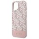 Guess case for iPhone 14 6,1&quot; GUHMP14SHGCFSEP pink harcase Magsafe Gcube PU Stripes 3666339112509