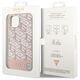 Guess case for iPhone 14 6,1&quot; GUHMP14SHGCFSEP pink harcase Magsafe Gcube PU Stripes 3666339112509