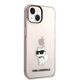 Karl Lagerfeld case for iPhone 14 6,1&quot; KLHCP14SHNCHTCP pink hardcase Ikonik Choupette 3666339087166