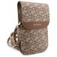 Guess bag for phone GUWBHGCFSEW brown Wallet GCube Stripe 3666339112752