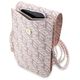Guess bag for phone GUWBHGCFSEP pink Wallet GCube Stripe 3666339112769