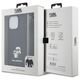 Karl Lagerfeld case for iPhone 14 Pro Max 6,7&quot; KLHCP14XSAKCPSK black HC Saffiano KC Metal Pin Crossbody 3666339165741