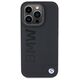 BMW case for iPhone 15 Pro Max 6,7&quot; BMHCP15XSLLBK black HC Leather Hot Stamp 3666339170844