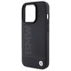 BMW case for iPhone 15 Pro Max 6,7&quot; BMHCP15XSLLBK black HC Leather Hot Stamp 3666339170844