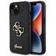 Guess case for iPhone 15 6,1&quot; GUHCP15SHG4SGK black HC Fixed Glitter Big 4G 3666339147365