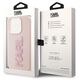 Karl Lagerfeld case for iPhone 15 Pro Max 6,7&quot; KLHCP15X3DMBKCP pink HC 3D Logo Glitter 3666339166502