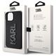 Karl Lagerfeld case for iPhone 15 6,1&quot; KLHCP15S3DMBKCK black HC 3D Logo Glitter 3666339166595