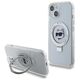 Karl Lagerfeld case for iPhone 15 6,1&quot; KLHMP15SHMRSCHH white HC Magsafe Ringstand CH 3666339168636
