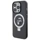 Karl Lagerfeld case for iPhone 15 Pro Max 6,7&quot; KLHMP15XHMRSKCK black hardcase Ring Stand Karl&Choupettte MagSafe 3666339169145