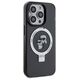 Karl Lagerfeld case for iPhone 15 Pro Max 6,7&quot; KLHMP15XHMRSKCK black hardcase Ring Stand Karl&Choupettte MagSafe 3666339169145