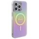 Guess case for iPhone 15 Pro Max 6.7&quot; GUHMP15XHITSP pink hardcase IML Iridescent MagSafe 3666339155094