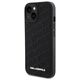 Karl Lagerfeld case for iPhone 15 6,1&quot; KLHCP15SPQKPMK black HC QUILTED K PATTERN 3666339165031