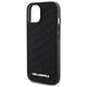 Karl Lagerfeld case for iPhone 15 6,1&quot; KLHCP15SPQKPMK black HC QUILTED K PATTERN 3666339165031