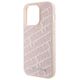 Karl Lagerfeld case for iPhone 15 Pro Max 6,7&quot; KLHCP15XPQKPMP pink HC QUILTED K PATTERN 3666339165185