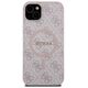 Guess case for iPhone 14 6,1&quot; GUHMP14SG4GFRP pink HC MAGSAFE PU 4G RING CLASSIC LOGO 3666339226701