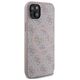Guess case for iPhone 14 6,1&quot; GUHMP14SG4GFRP pink HC MAGSAFE PU 4G RING CLASSIC LOGO 3666339226701