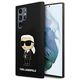 Karl Lagerfeld case for Samsung Galaxy S24 Ultra KLHCS24LSNIKBCK black HC SILICONE NFT IKONIK 3666339242312
