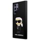 Karl Lagerfeld case for Samsung Galaxy S24 Ultra KLHCS24LSNIKBCK black HC SILICONE NFT IKONIK 3666339242312