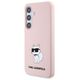 Karl Lagerfeld case for Samsung Galaxy S24 Plus KLHCS24MSNCHBCP pink HC SILICONE NFT CHOUPETTE 3666339242367