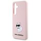 Karl Lagerfeld case for Samsung Galaxy S24 Plus KLHCS24MSNCHBCP pink HC SILICONE NFT CHOUPETTE 3666339242367