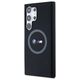 BMW case for Samsung Galaxy S24 Ultra black M Silicone Printed Ring MagSafe 3666339242916